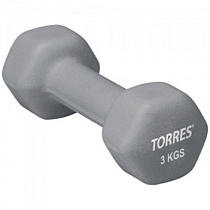 Гантель Torres неопрен 3кг  (PL50013/PL55013)